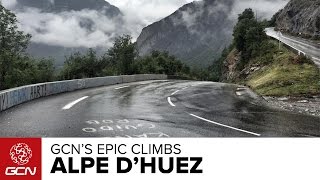 Alpe DHuez  GCNs Epic Climbs [upl. by Merrielle154]