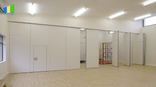 Movable Partition Wall amp Installation  How to Make the Movable Partition Wall Installation [upl. by Ammann]