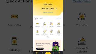 MayBank Money Receipt End Transfer Details viralvideo maybank2u viralvideo viral visacard [upl. by Nosnirb]