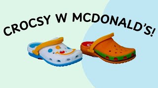 Miniaturowe buty CROCS w McDonalds  Mamy je wszystkie [upl. by Baldridge]