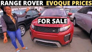 Range Rover Evoque Price Review In Lagos Nigeria [upl. by Mitman]