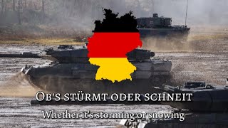 quotPanzerliedquot  German Tank Song [upl. by Dunston345]