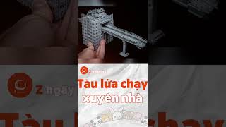 Ủa là có tàu lửa chạy xuyên nhà luôn này  Top Trending zngaynay [upl. by Johnny795]