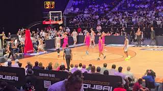 Thirdy Ravena shot  Dubai Basketball VS Mega Mis Serbia former team of Nikola Jokic [upl. by Settera]