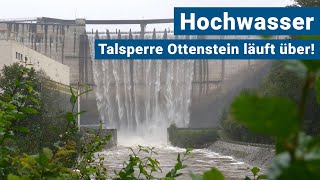 Staudamm läuft über  weitere Überflutungen drohen [upl. by Hehre]