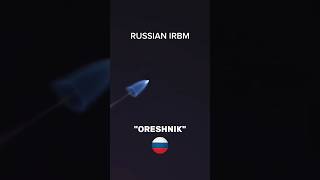 Russian quotOreshnikquot flight military ukrainewar icbm irbm shorts [upl. by Vincent]