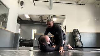 Necktie from top of half guard detail bjj bjjchoke bjjtechnique [upl. by Nosniv]