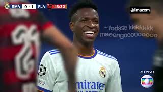 FLAMENGO 1 X 0 REAL MADRID cenas reais pra dedéu [upl. by Komsa644]