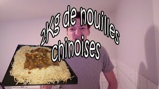 2kg de nouilles chinoises Food Challenge 1 [upl. by Adalai]