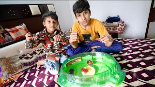 Piyush Vs Kunali 😍 Beyblade Fight [upl. by Qahsi737]