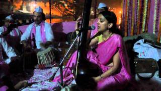 Dhanashri Ghaisas sings Chaiti  quotNaihar se Kehu naahi aile ho Ramaquot in Varanasi on March 27 2011 [upl. by Esetal]