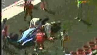 rubens barrichello crash 1994 san marino gp fridaywmv [upl. by Orose41]