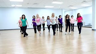 Bailando Bachata  Line Dance Dance amp Teach in English amp 中文 [upl. by Ddal]