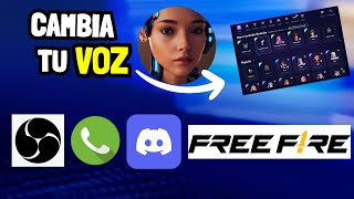 🔥EL MEJOR CAMBIADOR DE VOZ 🚨COMO CAMBIAR LA VOZ EN TIEMPO REAL👍Modulador de VOZ [upl. by Notfilc]