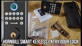 Hornbill Smart Keyless Entry Door Lock [upl. by Suiradel]