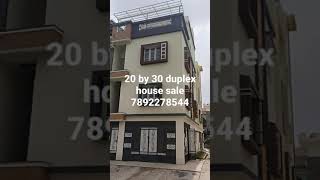 20 by 30 duplex house nagarabhavi Visvesvaraya layout 7892278544 [upl. by Maryjane890]