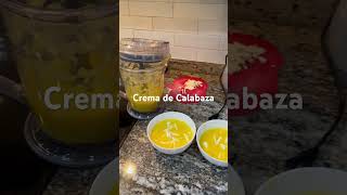 Crema de calabaza y calabacín [upl. by Ytirehc]