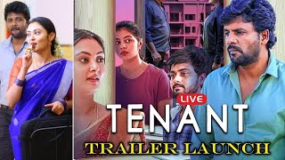 LIVE TENANT Release Trailer Launch Event  Sathyam Rajesh  Megha Chowdhury  Telugu Trends [upl. by Cramer467]