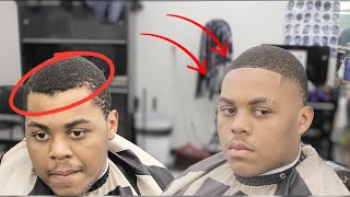 🔥HOMECOMING CUT🔥 HIGH TEMP FADE TUTORIAL 100 HAIRCUT [upl. by Yttap]