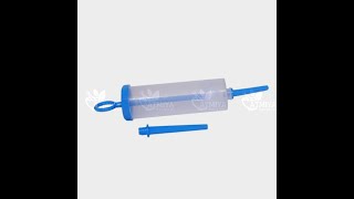 Premium Anuvasan Basti Yantra Matra Vasti Yanthram  100 ml  Transparent Glycerine Syringe [upl. by Scheer]