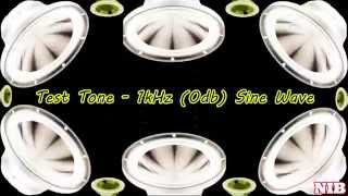 NIB  Test Tone  1kHz 0db Sine Wave [upl. by Ahserak555]