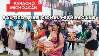 Así es un BAUTIZO TRADICIONAL en PARACHO MICHOACÁN MÉXICO Sorprendente [upl. by Yelik]