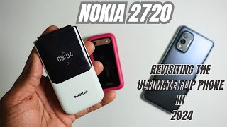 Nokia 2720 in 2024  Revisiting the Ultimate Flip Phone [upl. by Ellynn]