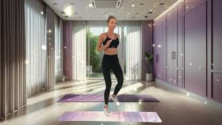 1Minute Quick Full Body Cardio Perfect for Beginners 🧘‍♂️ [upl. by Orianna]