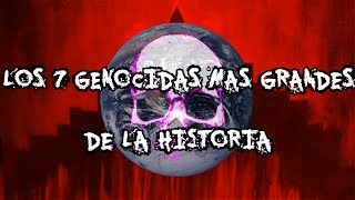 Top Los 7 genocidas más grandes de la historia [upl. by Trask873]