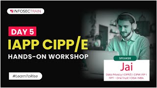 Data Privacy Workshop on CIPPE  Introduction to European Data protection Part 5th [upl. by Onaicul]