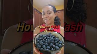 Do you know how to clean your fruit fruit pesticides [upl. by Cacia638]