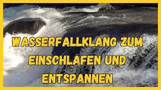 🌊💤 Ruhiger Wasserfall Entspannender Klang für erholsamen Schlaf ✨🌿 [upl. by Galliett]