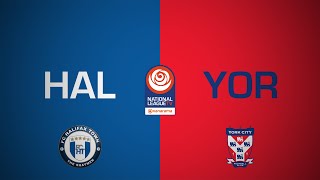 FC HALIFAX TOWN 12 YORK CITY  National League highlights  26th October 2024 [upl. by Haliled473]