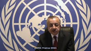 Zahir Tanin UNMIK on the situation in Kosovo Security Council 8458th Meeting [upl. by Liamsi194]