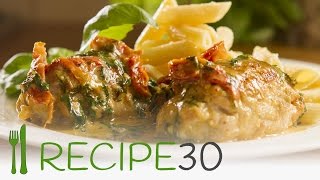 TUSCAN CREAMY CHICKEN MILANO WITH SUNDRIED TOMATOES  By wwwrecipe30com [upl. by August60]