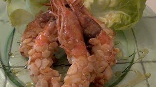 Fried Prawns with Almond and Chestnut Honey Recipe [upl. by Halsey162]