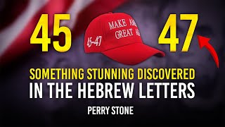 Something Stunning Discovered in the Hebrew Letters  Perry Stone [upl. by Aredna]