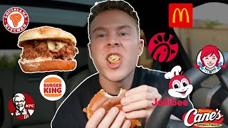 BEST Fast Food Chicken Sandwich  TIER LIST [upl. by Raynard]