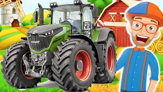 Aprende con Blippi Tractor [upl. by Puett]