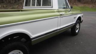 SUPER CLEAN amp SOLID   1971 CHEVY CK20 4X4  SOLD [upl. by Purcell]