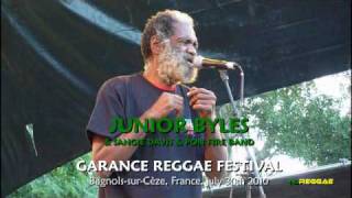 JUNIOR BYLES quotBeat Down Babylonquot Garance Reggae Festival 2010 [upl. by Nyrtak708]