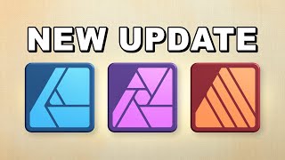 New Affinity Update  Biggest Changes in Version 22 [upl. by Barabas]