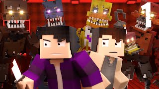 Afton Family  Minecraft FNaF Animated Music Video Remix by APAngryPiggy  Shattered Souls 1 [upl. by Elberfeld]