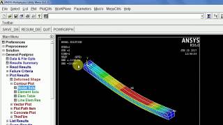 ANSYS Tutorial for Beginners  Inclined Loads  One End Hinged amp Other End Roller Support [upl. by Hoxie943]