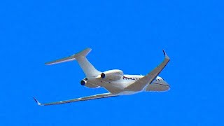 Bombardier Global 5000 departing Essendon Airport for the Sunshine Coast on Thursday 31 Oct 2024 [upl. by Ob]