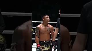 Rodtang takes the win 💥 Watch his epic victory over Smith at ONE Championship 🏆rodtang muaythai [upl. by Bradeord]