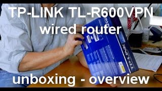 tp link r600vpn router unboxing [upl. by Buchanan965]