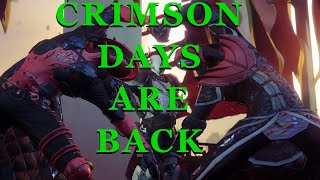 Destiny 2 Crimson Days [upl. by Akiemahs]