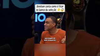 DENILSON SHOW FOI SINCERO DIZER 👏👏👏shorts selecaobrasileira denílsonshow comedy [upl. by Sabelle]