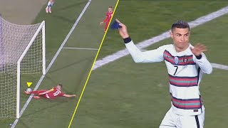 Most Stupid amp Unfair Referee Decisions Against Cristiano Ronaldo [upl. by Fuchs755]